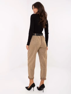 Spodnie IT SP model 21389002 camelowy - FPrice