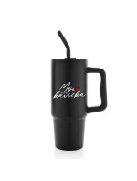 MOJE KÁVIČKA - černý cestovní termohrnek 900 ml