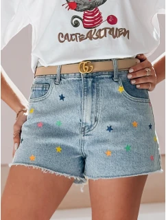 Dámske džínsové šortky STARSHINE blue FashionStreet SY0463