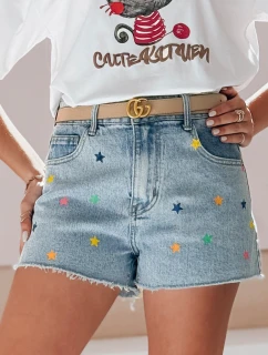 Dámske džínsové šortky STARSHINE blue FashionStreet SY0463