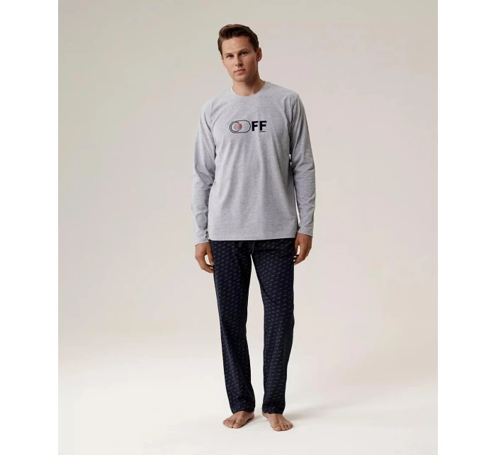 Atlantic NMP-390 long/r S-2XL pánske pyžamo Atlantic NMP-390 long/r S-2XL pánske pyžamo