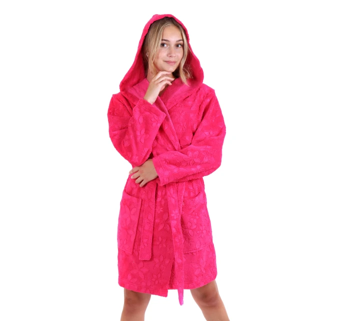 model 21751442 s kapucí malinová - Vestis