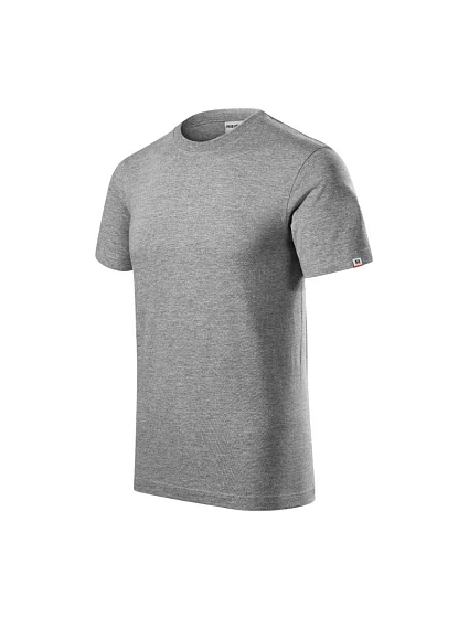 Unisex tričko (tmavě šedá melanž model 21330799 - Rimeck