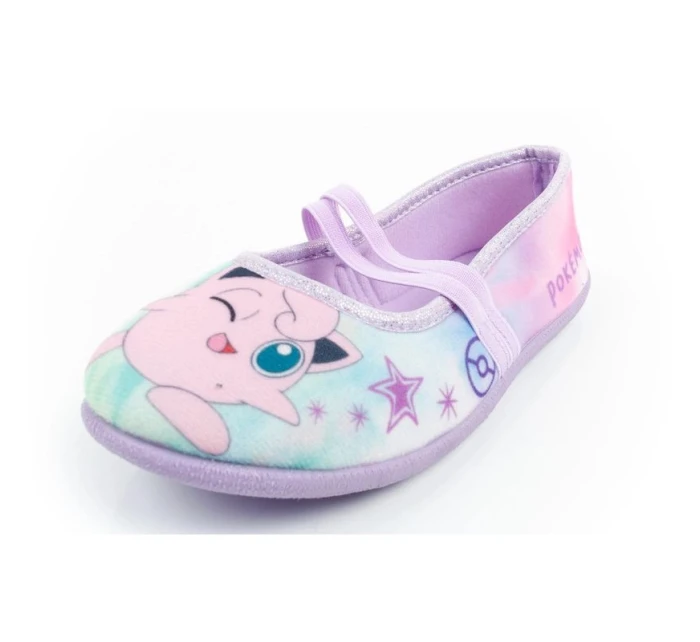 Leomil Detská obuv Balerínky Papuče pre dievčatá Pokemon