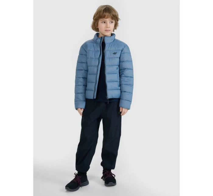 Chlapčenská páperová bunda so syntetickou výplňou 4F 4FJWSS25TDJAM520-32S