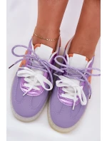 Nízké Dámské Sportovní Boty Fialové model 21685910 - Boto Nízké Dámské Sportovní Boty Fialové model 21685910 - Boto
