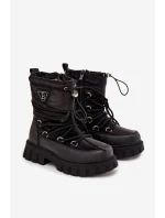 Dětské černé sněhule model 21747728 - Boto Dětské černé sněhule model 21747728 - Boto