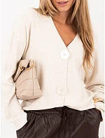 Sweter IR SW model 22401132 jasny beżowy - FPrice Sweter IR SW model 22401132 jasny beżowy - FPrice