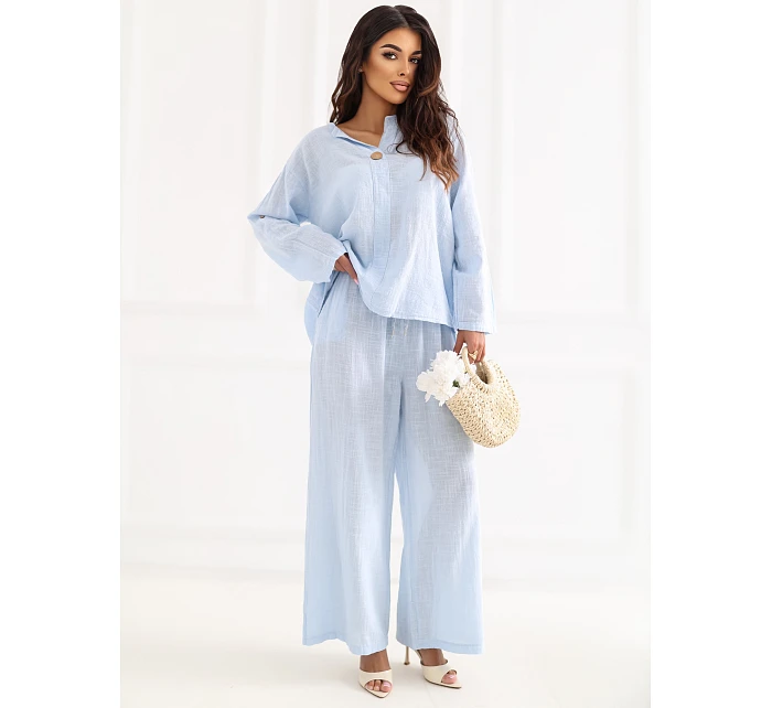 Nohavice IT SP 2873.02 svetlomodré