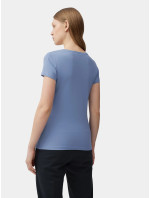 Dámské tričko s potiskem 4FSS23TTSHF583-32S modré - 4F