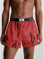 Pánske trenírky 000NB3411A GNP červené s potlačou - Calvin Klein Pánske trenírky 000NB3411A GNP červené s potlačou - Calvin Klein