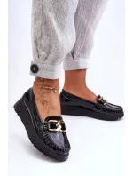 Mokasíny 10141-Z čierne - Krok vo veľkom štýle