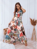 maxi šaty bílé Dstreet model 21963569 - FashionStreet maxi šaty bílé Dstreet model 21963569 - FashionStreet