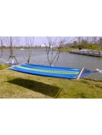 ZÁHRADNÁ HOJDACIA SIEŤ 1 OSOBA 200X100CM S TYČOU 1006048