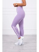 Brooklyn legíny kalhoty světle fialové