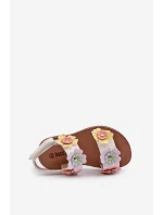 Dětské sandálky s květinami Multikolor model 21663844 - Boto Dětské sandálky s květinami Multikolor model 21663844 - Boto