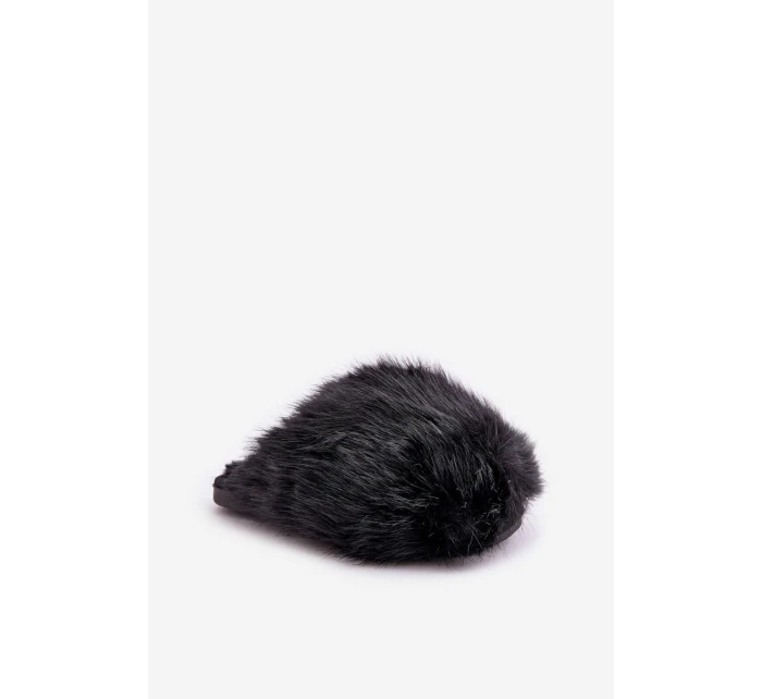 Dámské Kožené Pantofle Černé model 21681695 - Boto