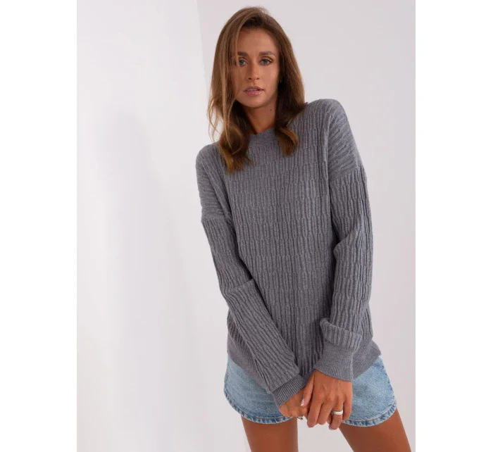 Jumper AT SW 2338.14P tmavo šedá