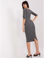 Šaty EM SK HS 21 503.43P tmavosivé