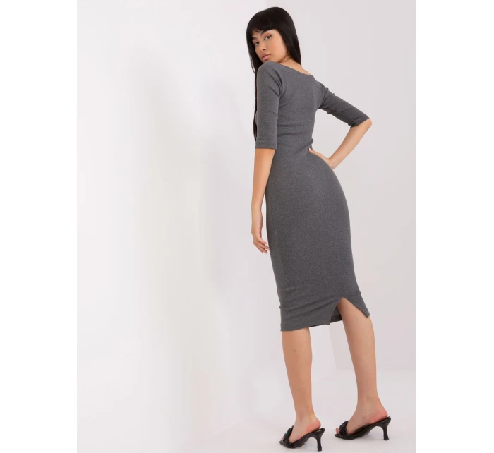 Šaty EM SK HS 21 503.43P tmavosivé