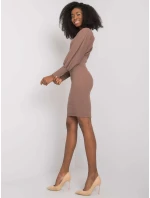 RV šaty SK 6079.65 svetlohnedé