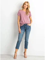 Tričko RV TS 4838.54P tmavo ružová