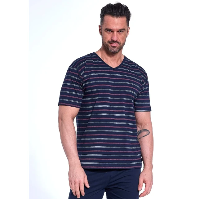 Pyžamo model 21044475 cr/r M2XL pánské - Cornette Pyžamo model 21044475 cr/r M2XL pánské - Cornette