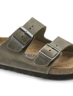 Dámske/pánske žabky Birkenstock Arizona Soft Footbed Oiled Leather Narrow Faded Khaki (1019377) Dámske/pánske žabky Birkenstock Arizona Soft Footbed Oiled Leather Narrow Faded Khaki (1019377)