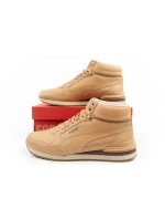 Puma ST Runner v4 Mid športové topánky pánske členkové tenisky hnedé