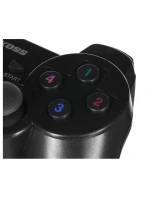 VAKOSS BEZDRÔTOVÝ USB GAMEPAD S DVOJITÝM NÁRAZOM, PC/PS3, DIGITÁLNY A ANALÓGOVÝ REŽIM, GP-4705BK ČIERNY VAKOSS BEZDRÔTOVÝ USB GAMEPAD S DVOJITÝM NÁRAZOM, PC/PS3, DIGITÁLNY A ANALÓGOVÝ REŽIM, GP-4705BK ČIERNY