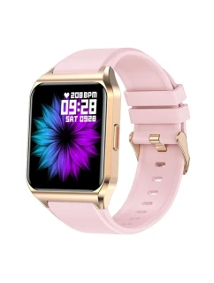 Inteligentné hodinky Rubicon RNCE89-3 Gold Pink