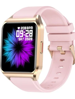 Inteligentné hodinky Rubicon RNCE89-3 Gold Pink