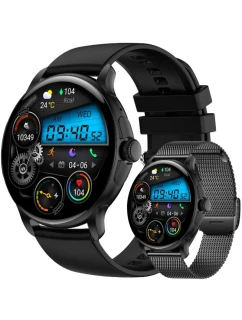 Dámske inteligentné hodinky Rubicon RNCF35 BLACK Náramok + remienok