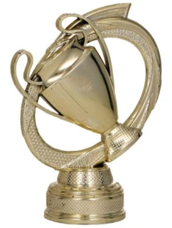 Zlatá plastová figúrka - pohár