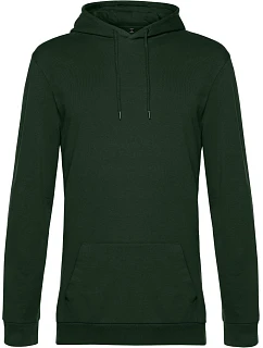 B&C #Hoodie Pánska mikina s kapucňou 01.U03W lesná zeleň