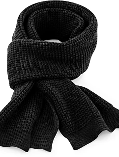 B Šála s úpletem 53.0 black model 22433266 - Beechfield
