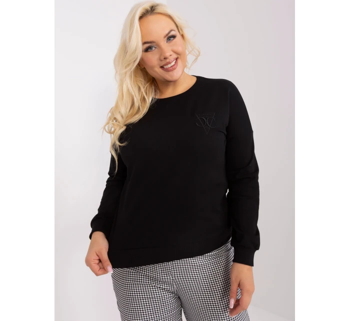 Bluzka RV BZ model 19154484 czarny - FPrice Bluzka RV BZ model 19154484 czarny - FPrice