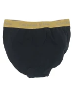 Pánske slipy M5310E-Q47 čierno-zlaté - Calvin Klein Pánske slipy M5310E-Q47 čierno-zlaté - Calvin Klein