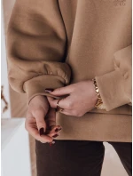 Dámská kávová mikina v jedné velikosti Dstreet model 21983643 - FashionStreet