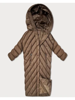 Minority Hnedá zimná bunda Batwing (P3-6026-305)