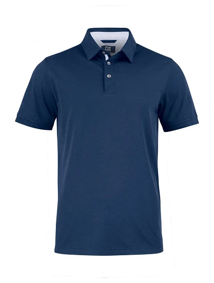 Cutter & Buck Advantage Premium Polo M Pánske piqué polo 68.4420 tmavomodrá Cutter & Buck Advantage Premium Polo M Pánske piqué polo 68.4420 tmavomodrá