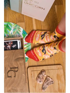 Skarpetki Rainbow Socks 1 Para Pizza Owoce Morza