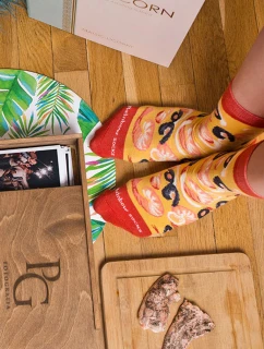 Duhové ponožky 1 pár  ponožek na model 21606667 - ZOOKSY/RAINBOW SOCKS