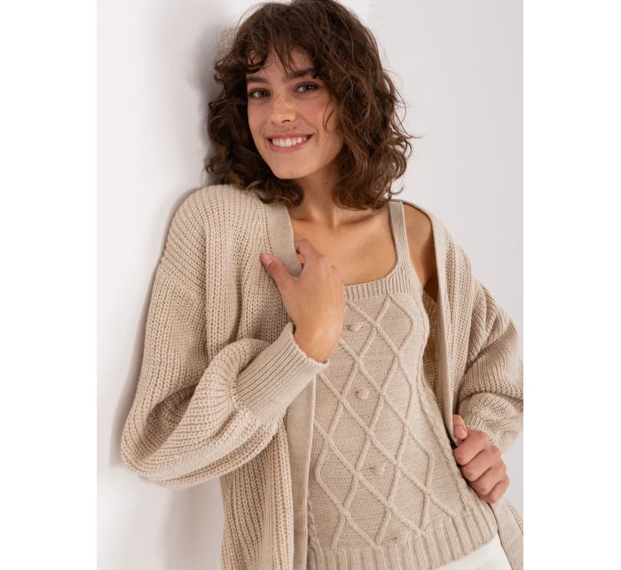 Komplet BA KMPL model 19011893 beżowy - FPrice Komplet BA KMPL model 19011893 beżowy - FPrice