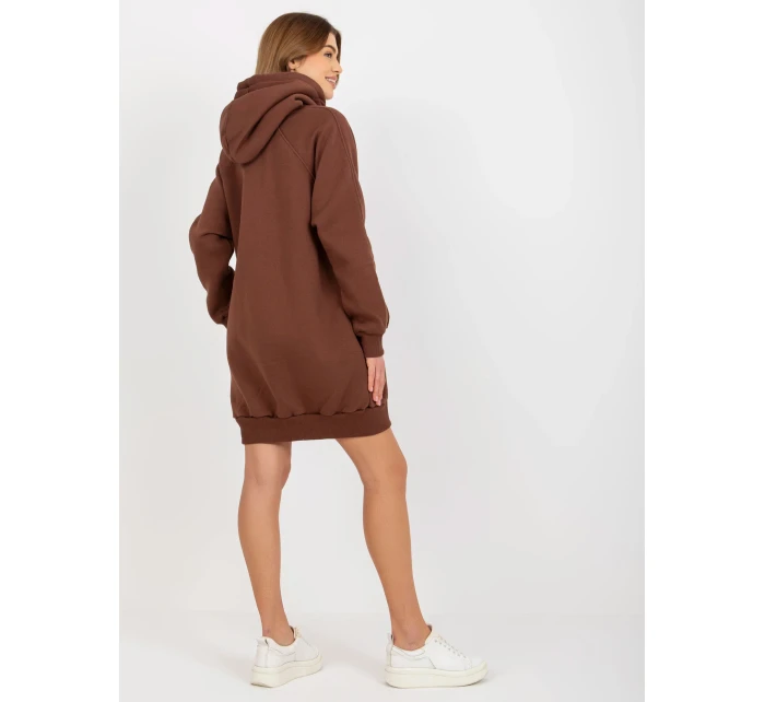 Dámska mikina EM BL 695.25x hnedá - FPrice