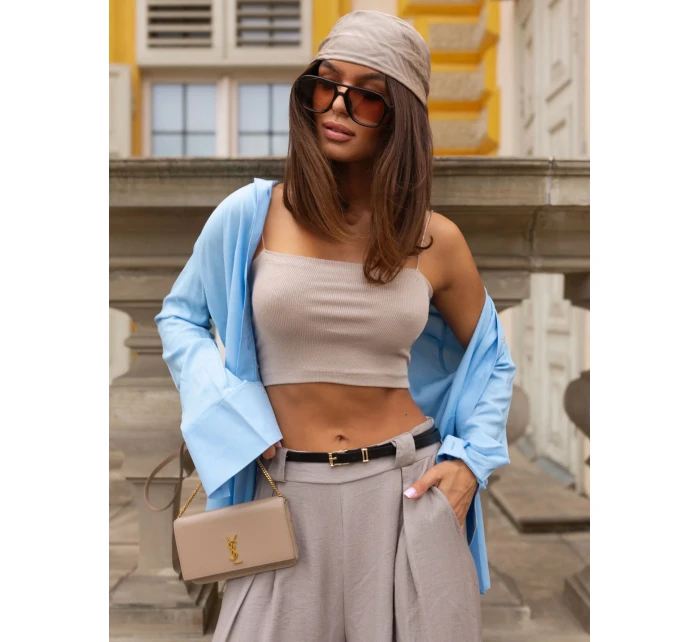 Nohavice MI SP A2476.95 dark lilac