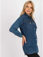 RO KS GMK 4008 košele.62 tmavo modrá