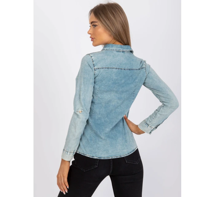 RO KS GMK 4009 košele.95 svetlo modrá