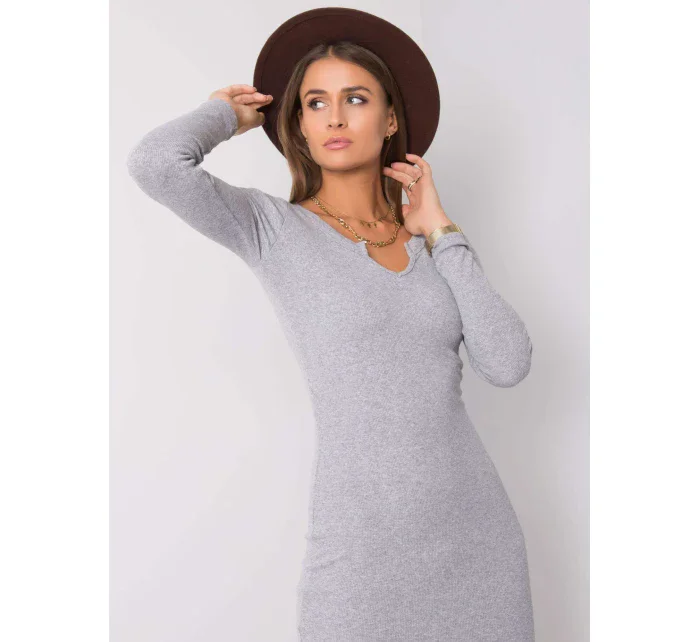 Šaty RV SK 6053.16X šedá