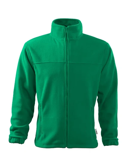 Jacket fleece pánský středně zelená Jacket fleece pánský středně zelená